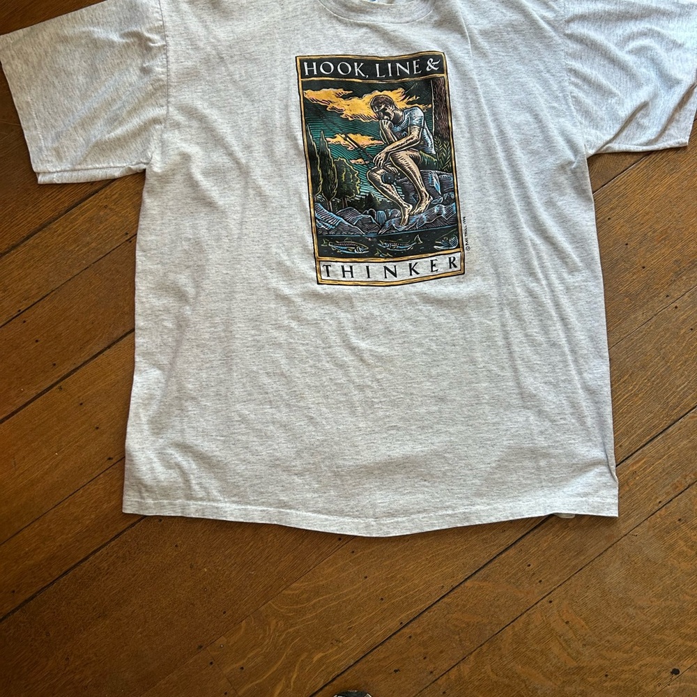 Gray Graphic T-Shirt